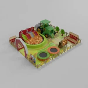 Espacio infantiles o publicitarios + Editable OBJ